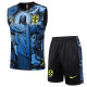24/25  Brazil Black Christ statue top and shorts suit