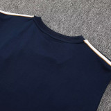 25/26  JUV Royal Blue Tank top and shorts suit#D2518