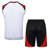25/26 Flamengo Away White Training vest Suit D2560
