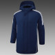 24/25 G229 Royal Blue Hooded Cotton Coat
