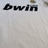 2008/2009 RMA Home Long Sleeve Retro Soccer Jersey