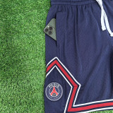 25/26 PSG Flying Man Casual NBA Edition Royal Blue shorts