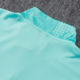 25/26 Marseille Light Green Kids Half Pull Tracksuit#B25126  (半拉链)
