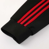 24/25  Man Utd  Black（Red Edge Jacket Tracksuit （三红边）