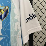 24/25 Málaga CF Home  Fans Soccer Jersey