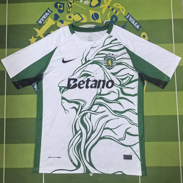 25/26 Sporting Lion's Head Edition Fans Soccer Jersey