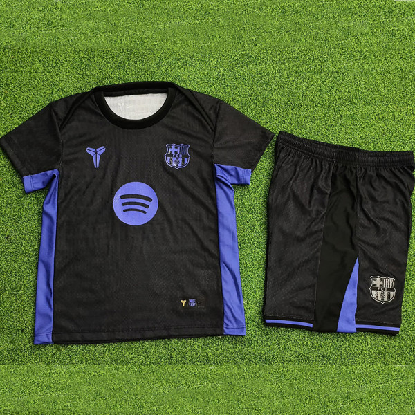 25/26 BAR Special Edition Black Kids Soccer Jersey(球员童装）