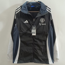 25/26  Man Utd  Black  Extended Edition Windbreaker