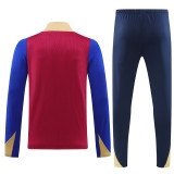 24/25 BAR Red Kids Half Pull Tracksuit  (童装、半拉链)