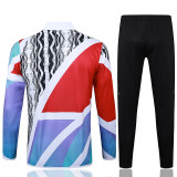 24/25  ARS Red & Blue Jigsaw puzzle Jacket Tracksuit # A844