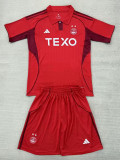 25/26 Aberdeen Home Kids Soccer Jersey