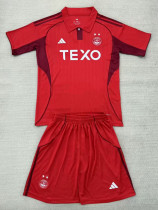 25/26 Aberdeen Home Kids Soccer Jersey