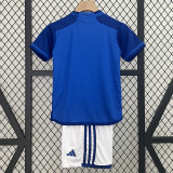 24/25 Cruzeiro Home Kids Soccer Jersey