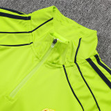 25/26 RMA Green Retro Edition  Kids Jacket Tracksuit#E2574 童装