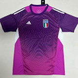 25/26  Italy Goalkeeper Purple  Fans Soccer Jersey