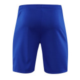 24/25 INT White # blue stripes Training Short Suit