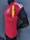26/27 Germany Red Half Pull Player Version Training Shirts#(半拉球员版)