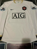 2006/2007 Man Utd Away Player Version Long Retro Soccer Jersey球员