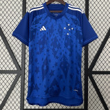 24/25 Cruzeiro Home Fans Soccer Jersey