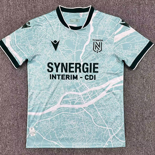 25/26 Nantes Away Fans Soccer Jersey