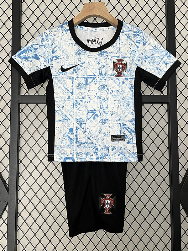 24/25 Portugal Away Kids Soccer Jersey