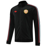 24/25  Man Utd  Black Jacket Tracksuit （黑色）