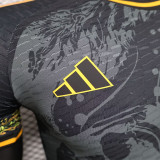 24/25 RMA Black Golden Dragon Head  Player Version Soccer Jersey