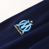 25/26 Marseille Royal Blue Jacket Tracksuit#01