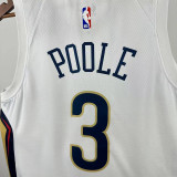 25/26 Pelicans NOLA # 3 White Home Top Quality Hot Pressing NBA Jersey