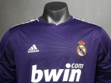2010/2011 RMA Third Long Sleeve Retro Soccer Jersey (长袖)