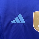 24/25  Argentina Away Kids Soccer Jersey