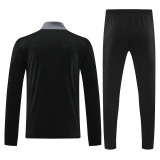 24/25 Inter Miami Black Half Pull Tracksuit  (半拉链)