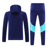 25/26 Flamengo Royal Blue  Hooded  Tracksuit