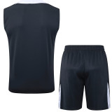 25/26  CHE Dark Grey Tank top and shorts suit#D2575