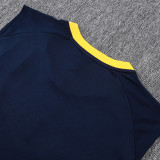 25/26 Santos FC Cyan Tank top and shorts suit#D25184
