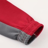 24/25 ACM Red Grey Jacket Tracksuit(02)