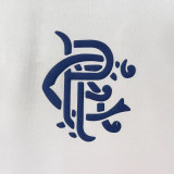 1994 Rangers White Special Edition Retro Soccer Jersey