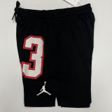 24/25 New JOR (N23)Black Quarter shorts(带23号）