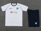 24/25 Napoli White Training Short Suit