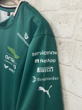 2025 Martin Aston  round neck Green  Racing Suit（圆领）