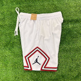 25/26 PSG Flying Man Casual NBA Edition White  shorts(红边）