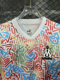 24/25 Marseille Colorful pre match training short sleeve
