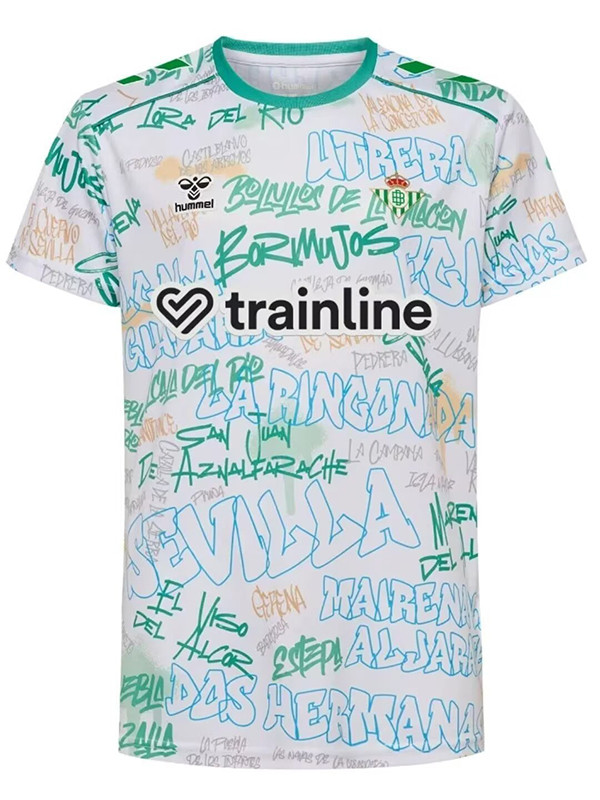 25/26 Real Betis Pre-Match Graffiti Training Shirts