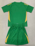 24/25  Spain Green Goalkeeper Kids Soccer Jersey