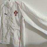 25/26  Portugal White Retro Windbreaker