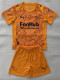 25/26 Derby County F.C Goalkeeper Orange Kids  Soccer Jersey