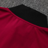 25/26  Man Utd Maroon Kids Jacket Tracksuit #E967(童装)