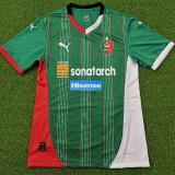 24/25  Algerian (MCA) Green Player Version Soccer Jersey(阿尔及利亚MCA俱乐部)