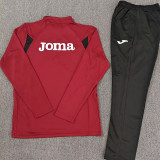 25/26 Córdoba Wine Red Half Pull Tracksuit (半拉链)