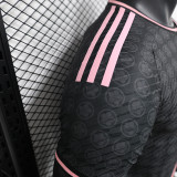 24/25 Japan Black（Pink knife）Player Version Soccer Jersey（粉黑袖口）